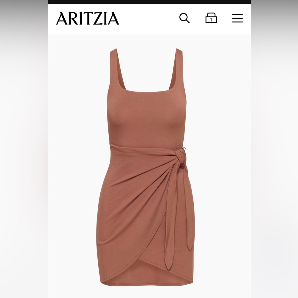 Aritzia Wilfred Saturn Mini Dress XS
